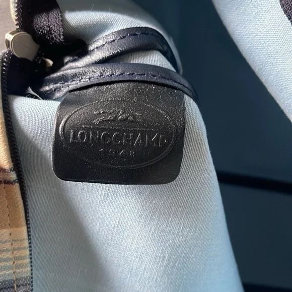 Longchamp Pilage Multicolored Canvas Crossbody Bag - Picture 15 of 16